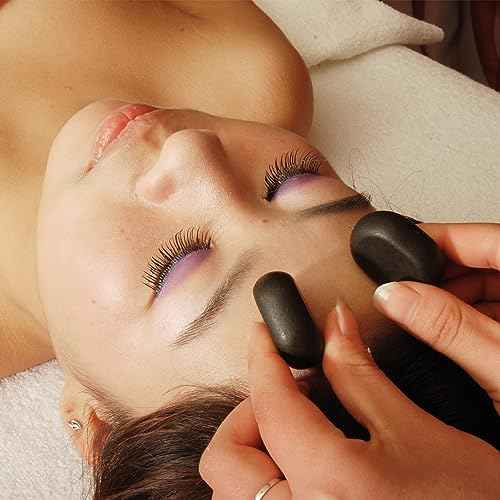 Master Massage 28-Piece Hot Stone Set – Basalt Rocks for Professional & Home Spa Therapy, Healing & Pain Relief
