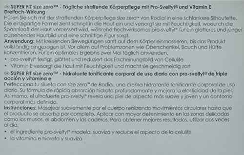 Rodial Super-Fit Size Zero Cream, 10.1 fl. oz. - Refining and Toning Body Moisturiser - Lotus Flower Extract to Firm - Easily Absorbed