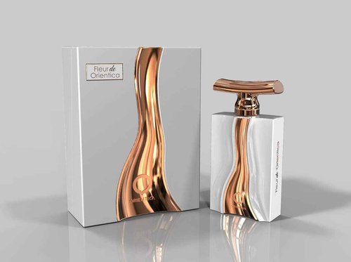 Orientica De Fleur Eau De Parfum – Fruity Tea, Tangerine, White Peach, Water Blossom, Bergamot, White Rose, Musk, Tonka Beans - Arabic Perfume for Men & Women – 3.0oz / 85ml