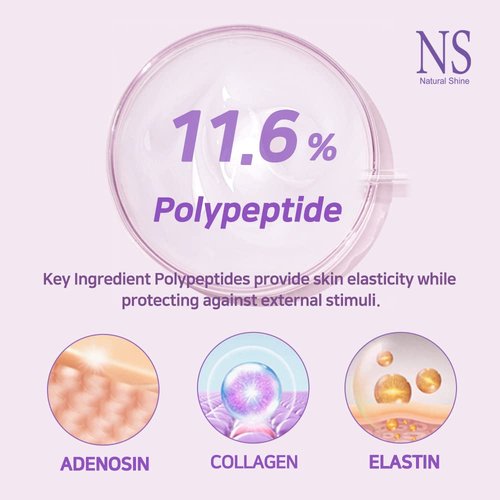 NS BEAUTY Aura Volume Skin Injection | korean skin care | Improvement Of Volume Elasticity | High-content Peptide Liposomal Adenosine | With Green Tea Pomegranate Jojoba And Lavender Oils (1.6 fl oz)