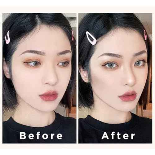 Face Sculpting Contour Palette, Blendable Silky Texture Contour Powder, Multiuse Baked Makeup Palette, Pigmented Cool Toned Bronzer for Light Skins-Grey Brown