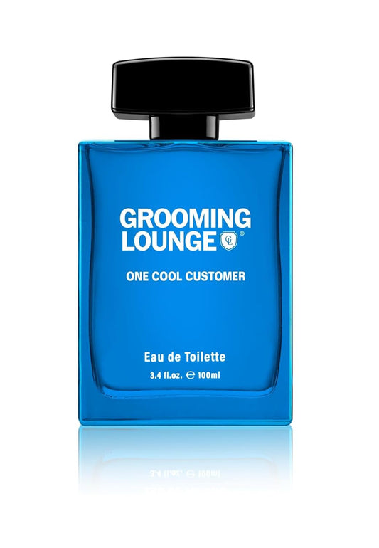 Grooming Lounge Men's Fagrances Eau de Best Perfume for Men - For Warm and Mischievous Mens Fragrances - So Handsome Devil Perfumes Women, Men & Unisex 3.4 oz (One Cool Customer)