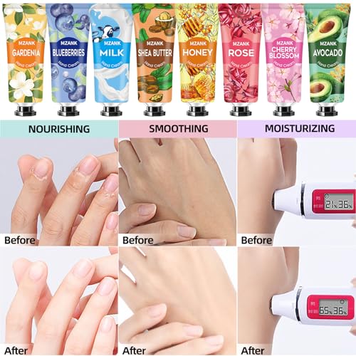 14 Pack Hand Cream for Dry Cracked Hands,Stocking Stuffers Gifts for Women Teengirls,Valentines Day Gifts,Bridesmaid Gifts,Nurse Appreciation Gifts,Teacher Appreciation Gifts,Hand Lotion Travel Size