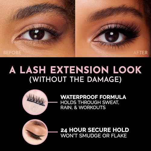 Luxillia Magnetic Eyelashes Kit ? 10 Piece Magnetic Eyelash & Eyeliner Set with Applicator ? Natural Look Easy Apply Reusable Fake Extension Lashes, No Glue ? Pesta?as Postizas Magn?ticas Naturales