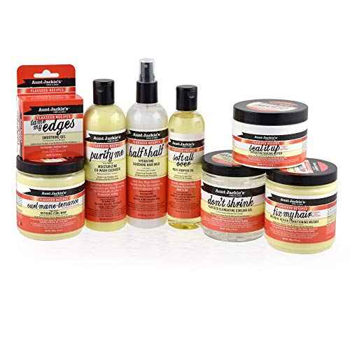 Aunt Jackie's Flaxseed Recipes Seal It Up, Hydrating Sealing Butter, Helps Prevent and Repair Damaged Hair, Jar, 7.5 Oz