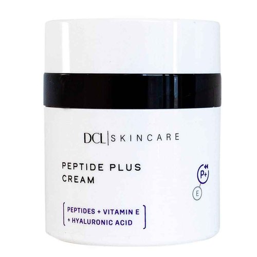 DCL Skincare Peptide Plus Cream for Wrinkle Defense & Collagen Production, 1.7 Fl oz