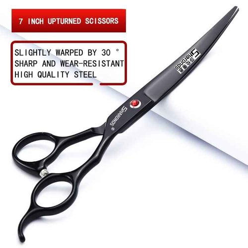 6/7 Inch Hairdressing Scissors Set Barber Shop Hair Scissors Styling Tools (7-inch 4pc)