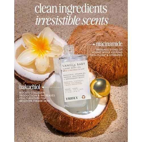 Truly Luxury Body Oil | Hydrating & Illuminating with Natural Shimmer | For Smooth, Glowing Skin and Long-Lasting Fragrance