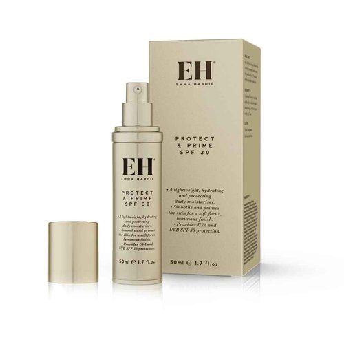 Emma Hardie Protect & Prime SPF 30 -| Moisturizer, Sunscreen, and Face Primer with SPF 30 and Vitamin E, Daily Facial Moisturizer with SPF