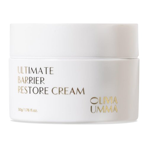 OLIVIAUMMA Ultimate Barrier Restore Cream Korean Skincare - Hydrating Face Moisturizer with Hyaluronic Acid - Anti-Wrinkle, Skin Barrier Repair & Moisture Locking For Dry & Sensitive Skin - 50g