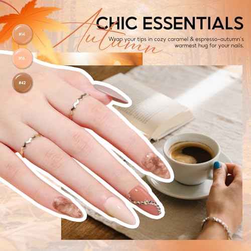 Peacecolor Gel Nail Polish Kit with U V Light and Drill£¬59PCs Gel Nail Kit 35 Colors with 5PC Matte/Glossy/Glitter Top Base Coat Nail Art Rhinestone Manicure starter Kit Soak Off Gifts for Girls