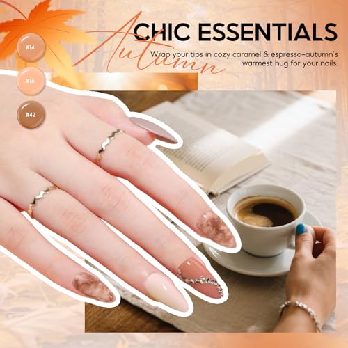 Peacecolor Gel Nail Polish Kit with U V Light and Drill£¬59PCs Gel Nail Kit 35 Colors with 5PC Matte/Glossy/Glitter Top Base Coat Nail Art Rhinestone Manicure starter Kit Soak Off Gifts for Girls