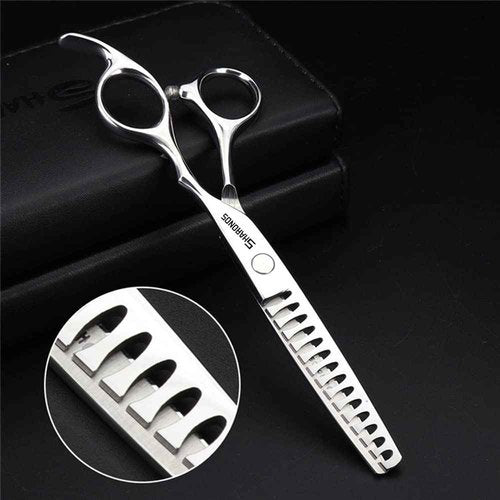6/6.5 inch professional hair scissors hairdresser hair thinning hairdressing tools barber scissors (6-inch 4pc)