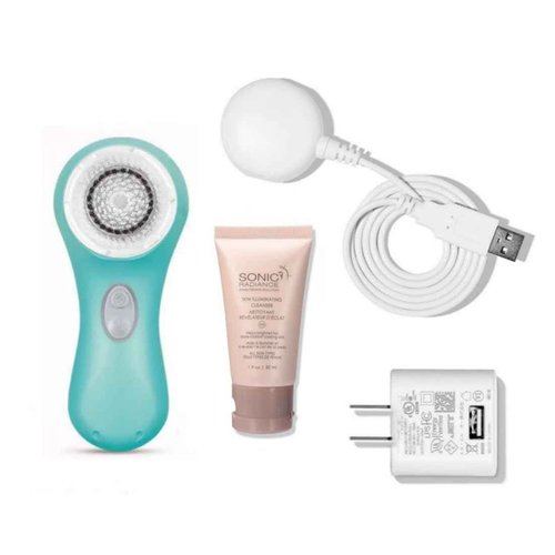 Clarisonic Mia 2 Facial Cleansing System, 2 Speed Settings, Sensitive Brush Head (Sea Breeze)