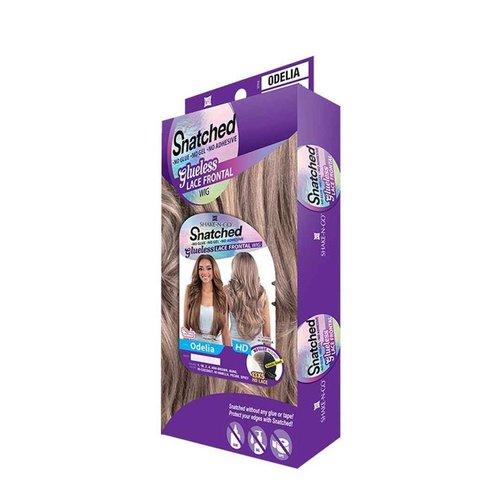 Shake-N-Go Snatched Glueless Lace Synthetic Wig - Odelia (4 MEDIUM BROWN)