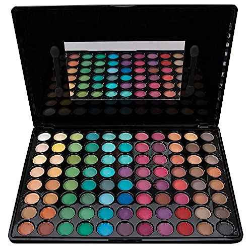 ForPro Professional Collection Bebeautiful Professional Makeup Eyeshadow with Applicators, 88-Color Palette, Matte