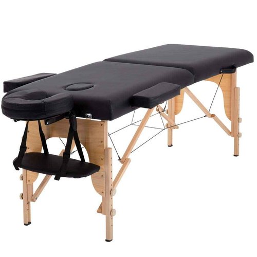 BestMassage Massage Bed Portable Massage Table 24 Inch Wide Lash Bed Height Adjustable 2 Folding Spa Table with Non-Woven Bag for Spa Footmassage Facial CareSpa Tattoo