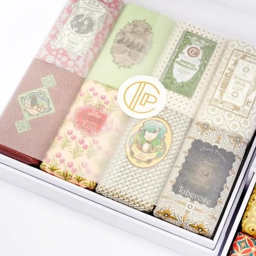 Claus Porto - Classico 8 Mini Soaps Gift Box | Rich, Smooth, Creamy | Handcrafted, Individually Wrapped, Aromatic, Luxurious, Long Lasting (50g each)
