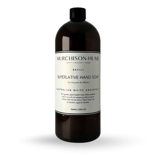 Murchison-Hume Superlative Hand Soap Refill ( Australian White Grapefruit), 32 ounces