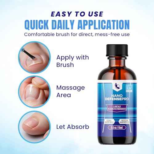 Nano Defense Pro - Official Nano Defense Pro Premium Toenail Treatment Drops, NanoDefense Pro Liquid Solution All Natural Support Healthy Skin & Nails Advanced Formula, 1 Bottle for 30 Days
