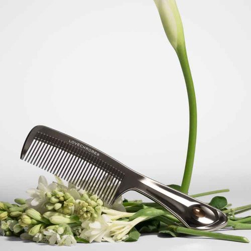 LOVE CHROME PG TETSUKI PREMIUM BLACK/Japanese artisan hair comb