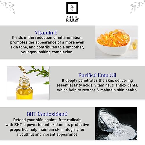 A-Cute Derm Emunition¢ç E2 Serum Hydrator Helps The Loss of Moisture in The Skin (4 oz)