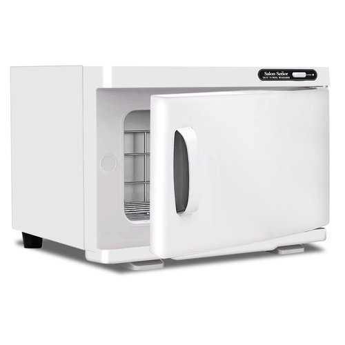 Salon Señor Hot Towel Warmer Cabinet 8L Towel Caddy for use in Facial Spas Salons and Home Use with Essential Oil Spot White