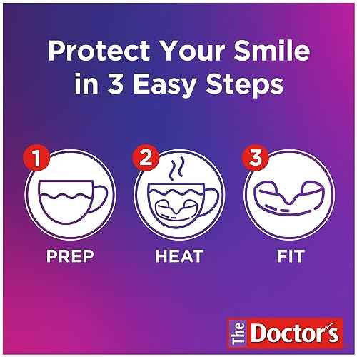 The Doctor¡¯s NightGuard Mouth Guard for Grinding Teeth at Night, Includes Storage Case, Pack of 1