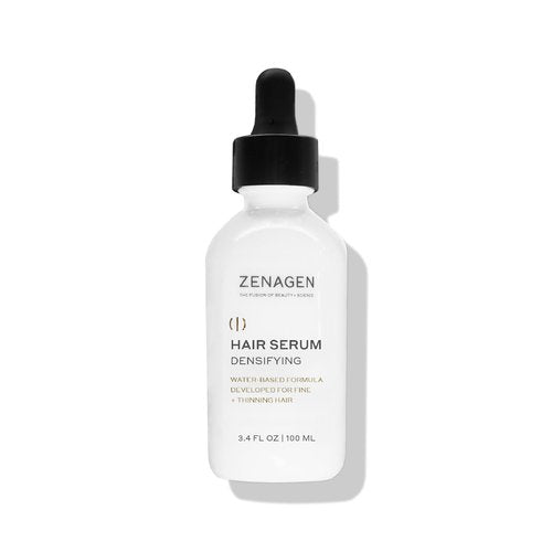 ZENAGEN Densifying Hair Serum for Fine + Thinning Hair | Boosts Hair Density, Strengthens & Nourishes Hair Follicles, Non-Greasy Water-Based Formula, Plant-Based, Vegan, All Hair Types, 3.4 oz