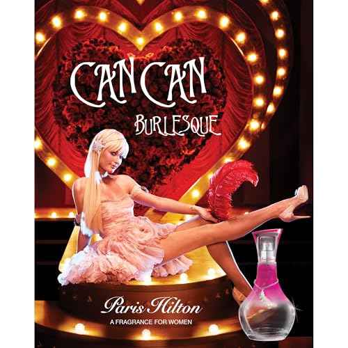 Paris Hilton Can Can Burlesque Body Mist Fragrance for Women | Playful and Flirtatious | Fruity and Floral Scent With Notes of Clementine, Nectarine, Cassis, Raspberry, and Wild Orchid | 8 Oz