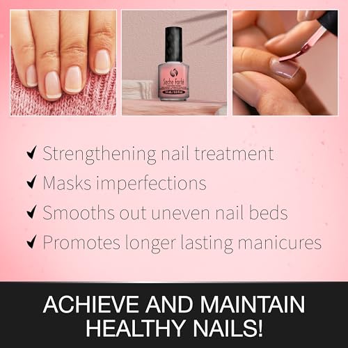 Seche Forte Strengthening Treatment Base Coat with Biotin & Bamboo, 0.5 fl oz