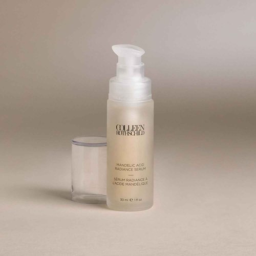 COLLEEN ROTHSCHILD Mandelic Acid Radiance Serum | Highly Effective Alpha Hydroxy Acid (AHA) | Improves Hyperpigmentation, Fine Lines, Texture & Tone| Unclogs Pores (1 fl oz)