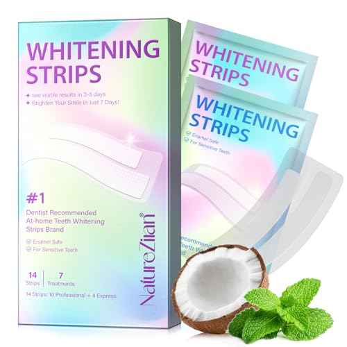 Teeth Whitening Strips,7-Day whitening Strips,Sensitive Teeth Whitener,Enamel Safe for Whiter Teeth,Deep Stains Removal,nstant Teeth Whitening Without The Harm (14pcs)