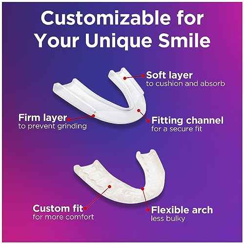 The Doctor¡¯s NightGuard Mouth Guard for Grinding Teeth at Night, Includes Storage Case, Pack of 1