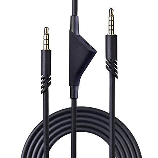 2.0M A40 Cords Replacement Astro A40TR Inline Volume Control Cable Compatible with Astro A40 A10 Gaming Headsets, Fit for Xbox one PS4 Controller