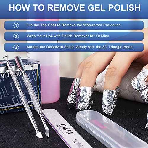 2PCS Metal Silver Cuticle Pusher and Scraper, Nail Trimmer Cutter Stainless Steel Gel Scraper Tool, Nail Polish Remover Peeler Durable Salon Manicure Pedicure Cleaner for Fingernail and Toenail