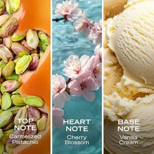 Nautica Vanilla Scoop, a Decadent Gourmand Hair & Body Mist for Women, Notes of Pistachio, Cherry Blossom, and Vanilla, Long Lasting, 8.0 fl oz