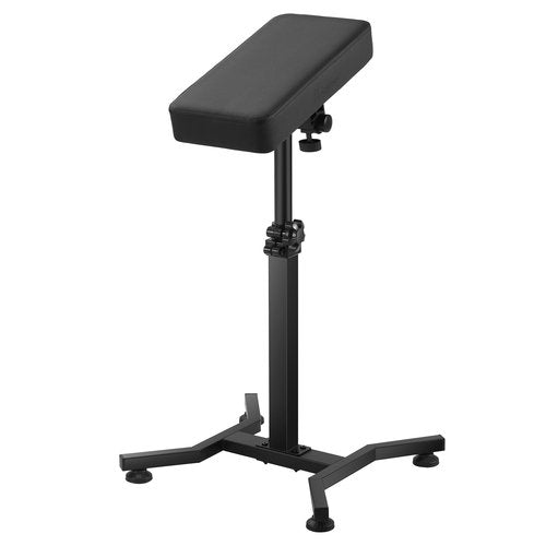 POARMEEY Professional Tattoo Arm Rest Stand, Black Metal, Portable Ergonomic Support with Height Adjustment, Tattoo Studio Equipment