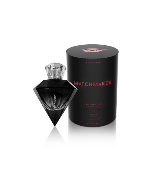 Eye of Love Matchmaker Black Diamond LGBTQ+ Pheromone Cologne for Men to Attract Him - Developed with Patti Stanger - 30ml