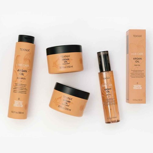 LAKMÉ Teknia Argan Oil Hair Treatment, Hydrating Mask with Argan Oil for Hair, 8.5 Fl Oz
