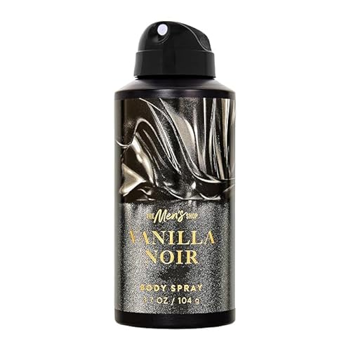 Bath and Body Vanilla Noir Men's Collection Body Spray | 3.7 fl oz pack of 1 (Men's deo)