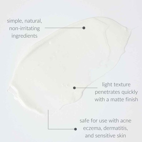 Osmia Skincare - Natural Purely Simple Face Cream For Sensitive + Reactive Skin | Apricot Kernel, Kukui, Rose, Chamomile Oils + Aloe | Clean Beauty For Healthy Skin (1.7 oz | 50 ml) NEW PACKAGING