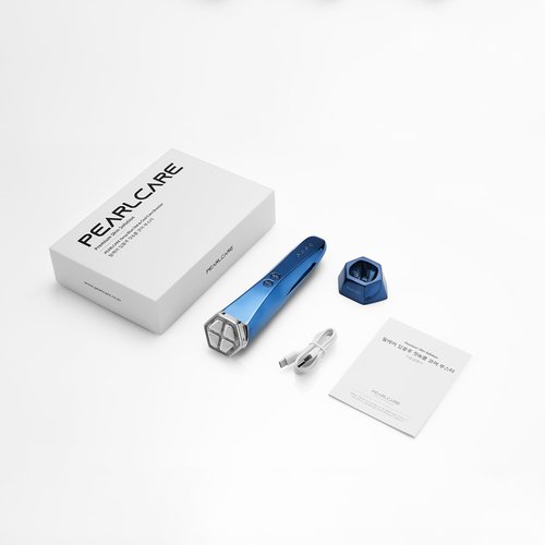 PEARLCARE Facial Massager, Anti Aging Face and Neck Massage Tool for Skin Care (Blue)