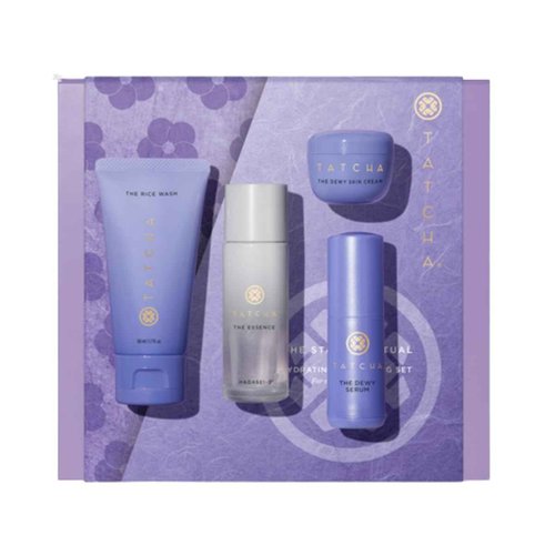 Tatcha The Starter Ritual Set - Ultra Hydrating for Dry Skin | 2 Week Introductory Set | $102 Value