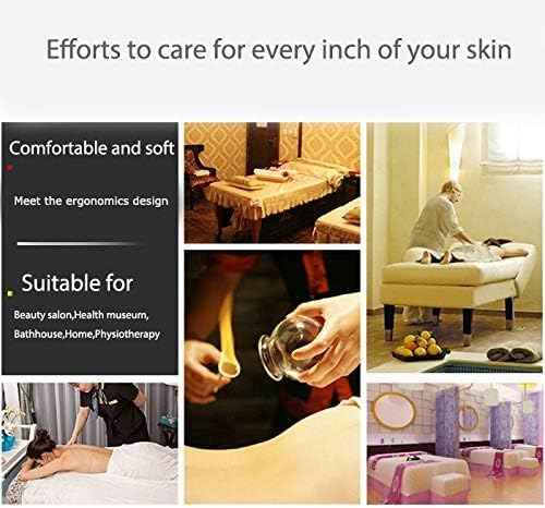 FDW Massage Table Portable Massage Bed Spa Bed 73 Inch Aluminium Lash Bed with Non-Woven Bag Face Cradle Carry Case Height Adjustable 2 Fold Portable Facial Salon Tattoo Bed