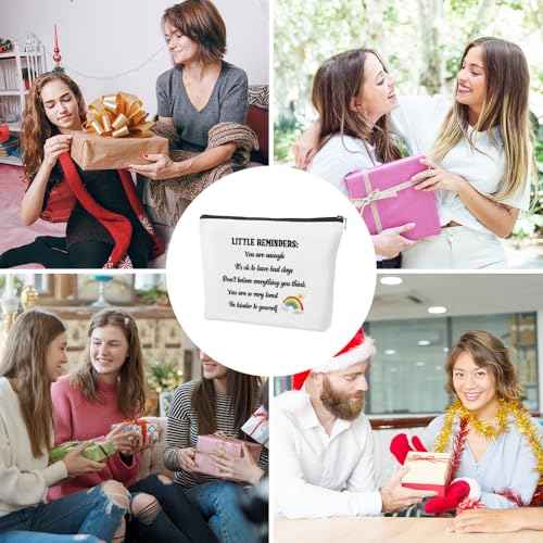 Inspirational Gifts Encouragement Motivational You Are Loved Positivity Emotional Support Stress Relief Cancer Patients Bereavement Sentimental Makeup Bag Christmas Gifts To Cheer Someone Up for Women