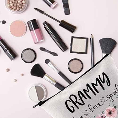Grammy Gift Live Love Spoil Grandma Mother¡¯s Day Gift Grammy Travel Bag Makeup Bag (live love spoil Grammy)