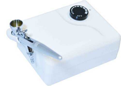 Art of Air FAIR Complexion Professional Airbrush Cosmetic Makeup System / 4pc Foundation Set with Blush, Bronzer, Shimmer and Primer Makeup Airbrush Kit