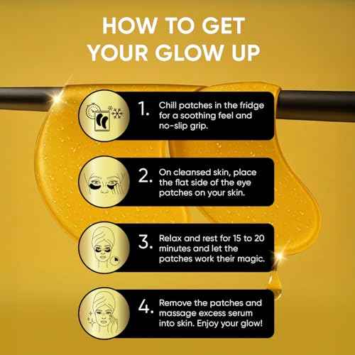 Under Eye Patches (20 Pairs) - Eye Patches For Puffy Eyes And Dark Circles - Under Eye Mask For Beauty & Personal Care - Under Eye Mask Amino Acid & Collagen For Dark Circles And Puffiness by Celor