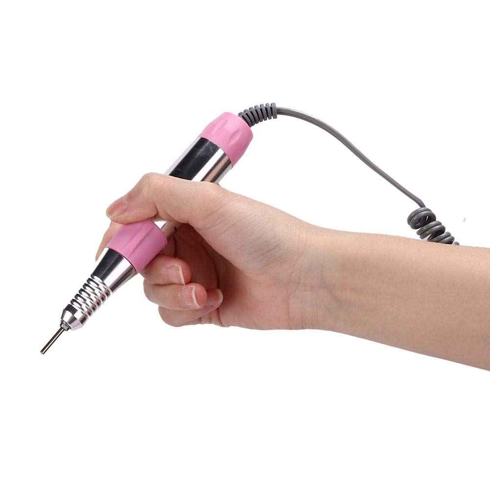 5 in 1 Nail Dust Collector with Drill, 60W Multi-Functional Nail Grinding Machine, Cleaner, Manicure Light, Hand Rest Pillow for Salon, Home Manicure, Pedicure (US)